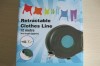 Retractable clothes line