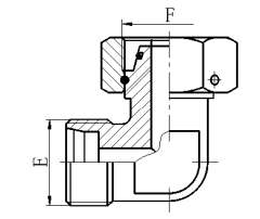 REDUCER TUBE ADAPTOR HYDRAULIC ADAPTER FITTING ELBOW PIPE F