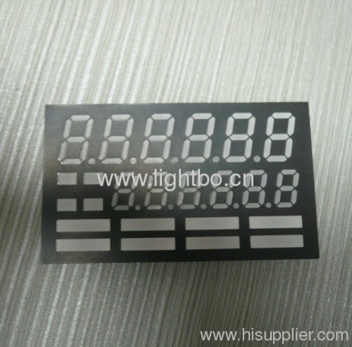 Custom Design Six-Digit 0.42& 0.31Red/Green Temperature Indicator LED Display