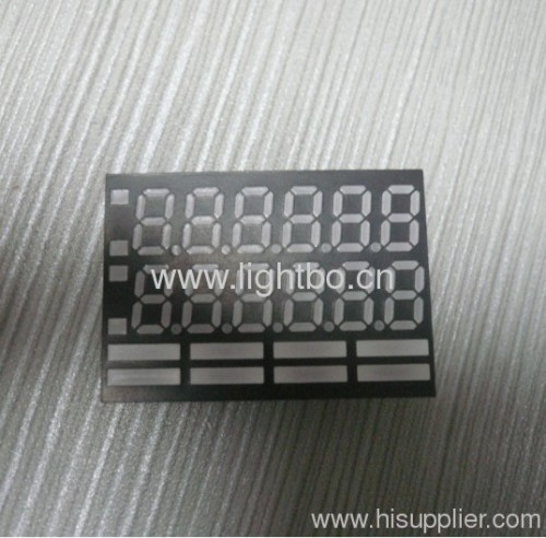 Custom Design 12-Digit 0.31 inch Red/Green Temperature Indicator LED Display