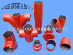 epoxy resin cast iron pipe en877