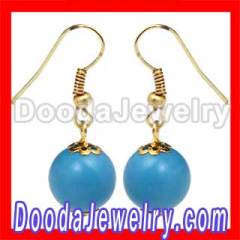 Plastic Beads Bubble Earrings