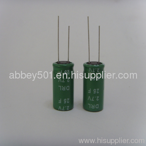 super capacitor 2.7v 2f for solar light