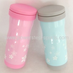 350ml stainless steel flowers fashion vacuum flask