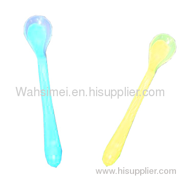 Hot Sell Food-grade Silicone Spoon for Babies