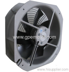 Intelligent Railway ventilation 48V Brushless DC Axial Fan with BLDC external rotor motor