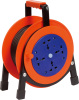 Plastic power cable reel with On/off switch