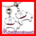 european Christmas Dog Charms