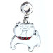 european Christmas Dog Charms