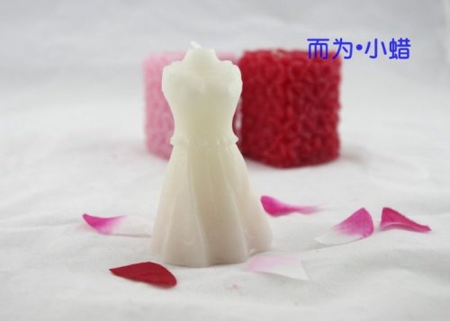 Wedding Dress Craft Bride Candle Stand Product (RC-0055)