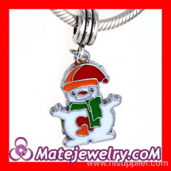 Christmas Snowman Charms european