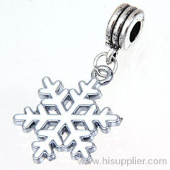Wholesale Fashion Enamel Jewelry Pendant Christmas Snowman Charms european