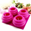 Bright Pink Bowl Craft Candle (RC-409)