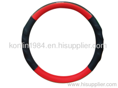 DULL POLISH LEATHER- CAR STEERING WHEEL COVER