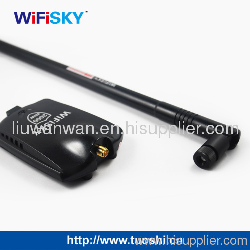 2000mw wifi usb wireless adapter RTL8187 chipset IEEE 802.11b/g omni 10 dbi antenna