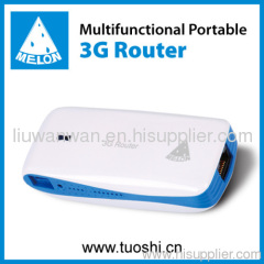 High quality HSPA+ 150Mbps pocket wifi router with RJ 45 port