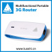 3G wireless router 5200mAh rechargeable Li-polymer battery White/Red/Blue/Yellow /6 colours
