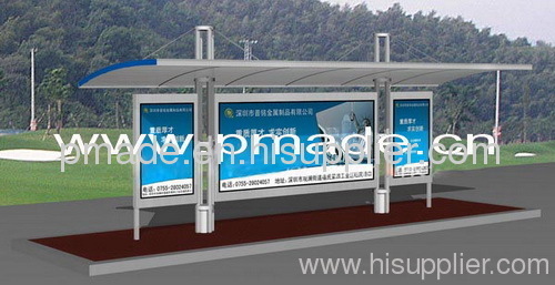 outdoor bus shelter