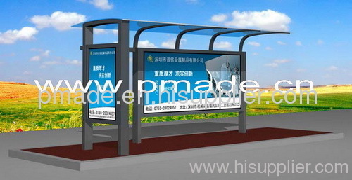 metal bus shelter