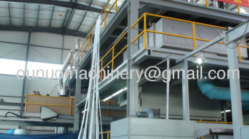 single beam non woven fabric making machine