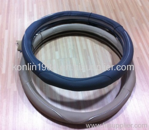 SUPER FIBER LEATHER - CAR STEERING WHEEL COVER