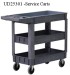 plastic service cart