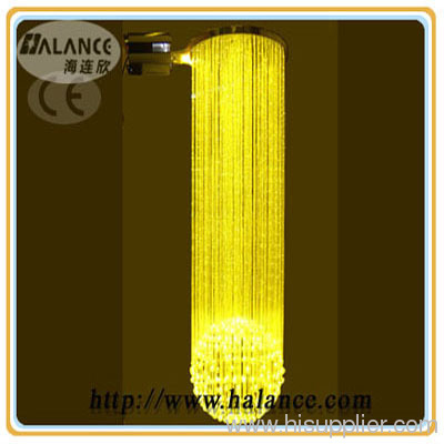 Height 2M fibre optical chandelier crystal