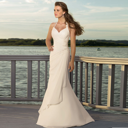 2013 Newest Elegant Sexy Beach Wedding Dresses From China