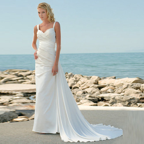 Beautiful beach wedding dresses