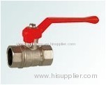 Brass ball valve for PEX pipe
