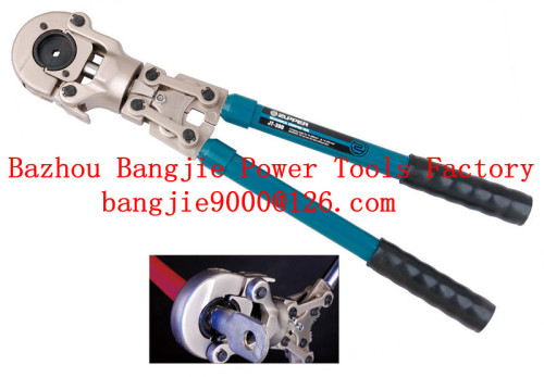 Mechanial crimping tool With telescopic handles