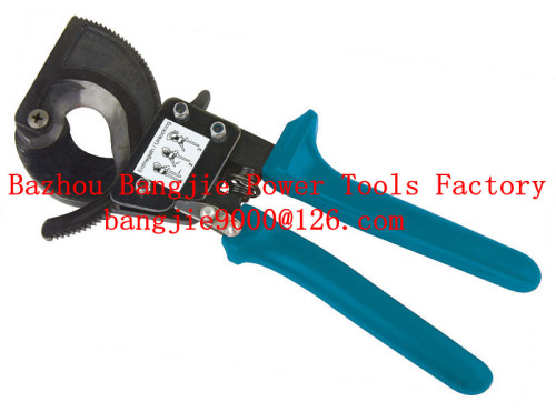 Ratchet cable cutter