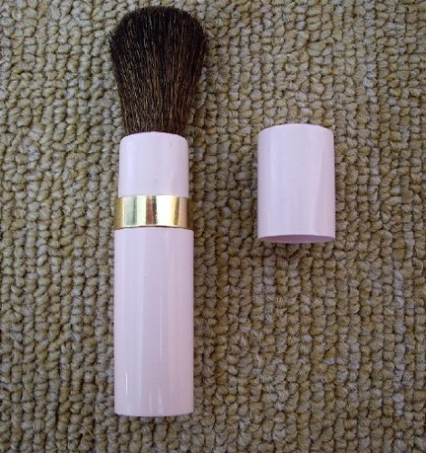 Pink Aluminum Handle Retractable Brush
