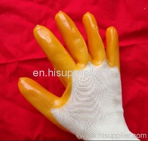 latexd coated working gloves