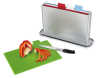 4pcs index chopping board with water pan