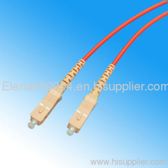 SC fiber optic patch cord