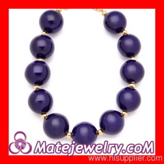 Wholesale Women's Fashion Jewellery Chunky Beaded Necklace For 2013