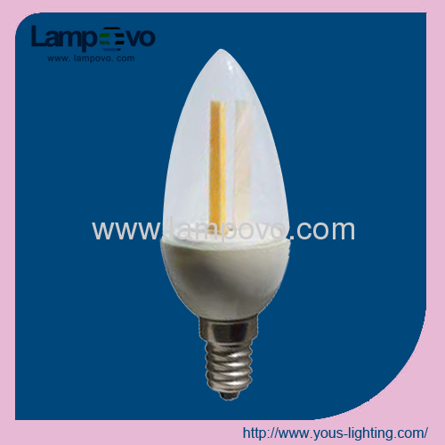 High lumens Led candle bulb lighting E14 42leds