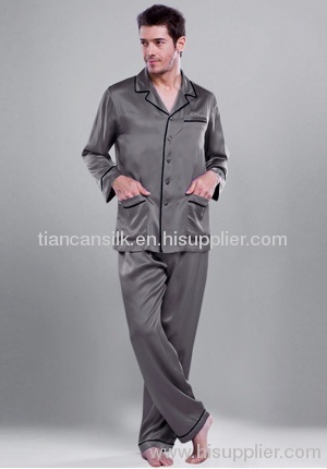 silk mens pajamas