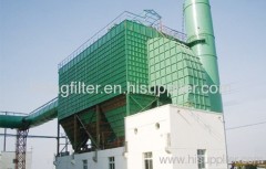 High pressure dust collector