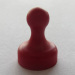 Red Sintered NdFeB magnet pin