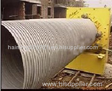 PVC large diameter spiral winding pipe production line