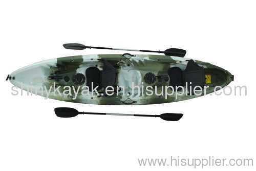 Best price excellent quality 2+1 seaters kayak made in China