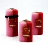 Red Fraise Pillar Craft Candle (RC-271, 271, 273)