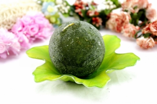 Green Ball Craft Candle (RC-387)