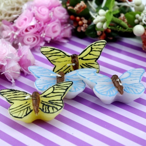 Butterfly Craft Candle