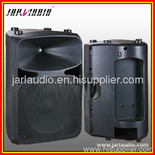 12inch 2 way molded plastic speaker box