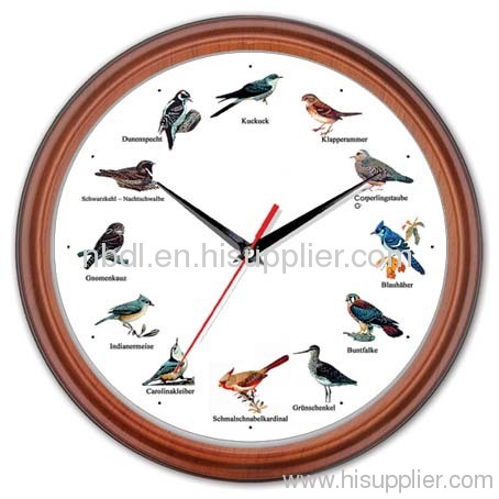 Bird Wall Clock