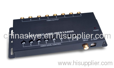 Video Amplifier 1 Input 8 Output Car Audio Parts