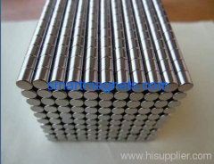 N35 Cylinder Sintered NdFeB Magnets